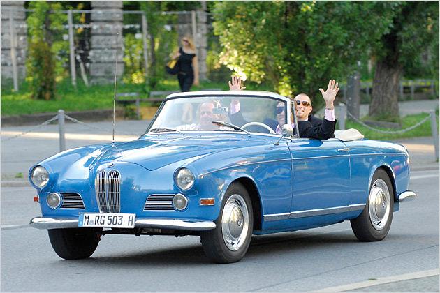 Von Albrecht Graf von Goertz gezeichnet und zwischen 1956 und 1959 gebaut: Der 2+2-sitzige BMW 503