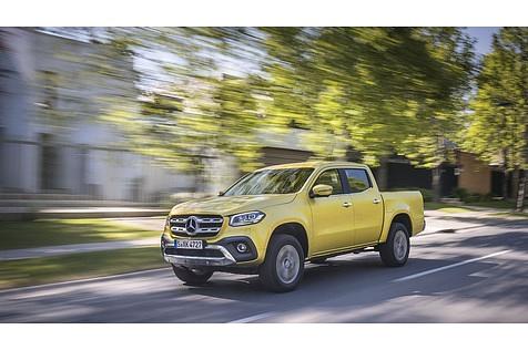 Der Antriebsstrang der Mercedes X-Klasse 250d 4Matic stammt vom Nissan Navara