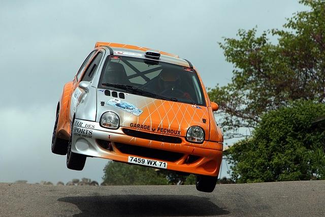 Auch im Motorsport kam der Twingo zum Einsatz