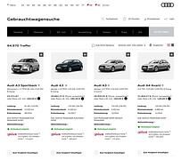 Audi-Gebrauchtwagenbörse - Online suchen und kaufen