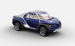 Yamaha Cross Hub Concept - Elektrischer Pick-up mit Diamantsitzen