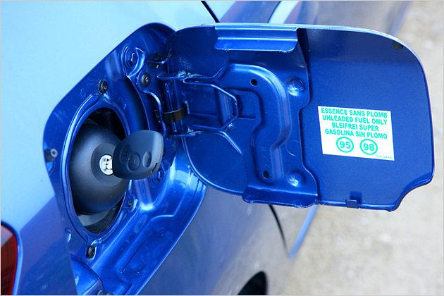 Gute oder schlechte Idee? Der Tankdeckel wird per Schlüssel geöffnet