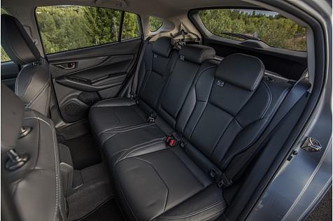 Auch hinten ist im Subaru Impreza ordentlich Platz