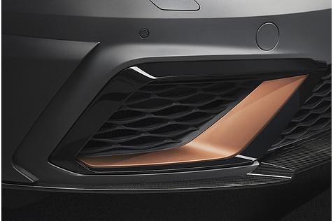 Die Lufteinlässe sind beim Seat Leon Cupra R besonders ausgeprägt