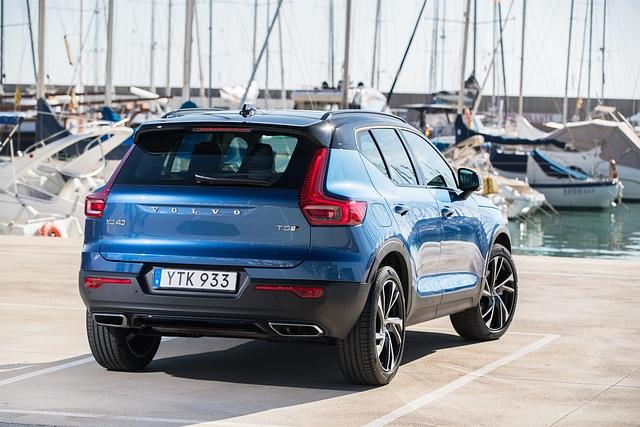 Am Heck: Typisch Volvo