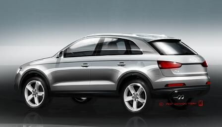 Designskizzen Audi Q3