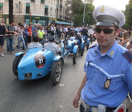 Impressionen der Mille Miglia 2011