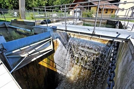 Wasserkraft Traunstein, Bildquelle: Agentur für Erneuerbare Energien