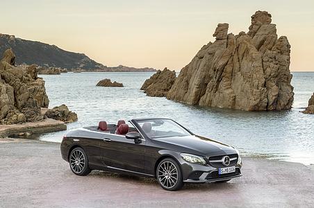 Modellpflege Mercedes C-Klasse Coupé / Cabrio - Nachzieher