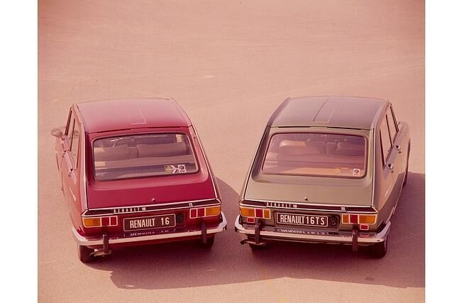 Renault 16 (links) und Renault 16 TS