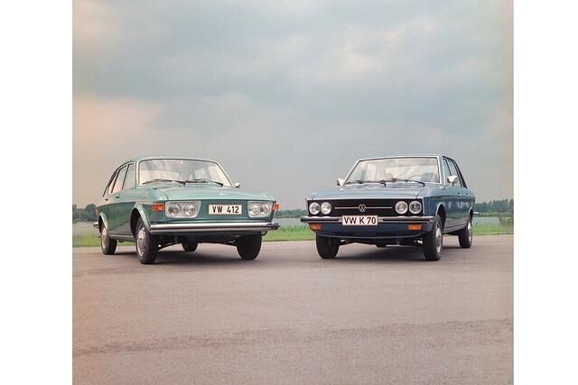Volksagen 412 und Volkswagen K70, Modelljahr 1974