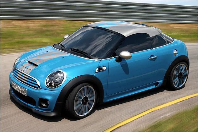 Diese Studie des Coupés zeigte Mini auf der IAA 2009