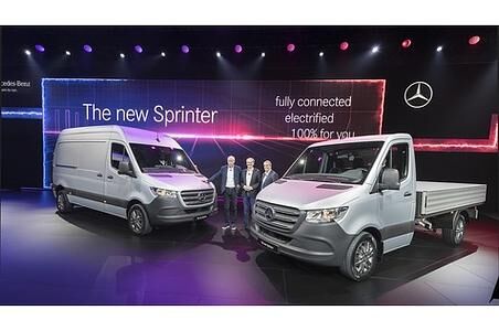 Mercedes Sprinter 2018 - 1.700 Autos in einem