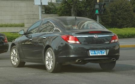 Buick Regal (chinesisches Schwestermodell des Opel Insignia)