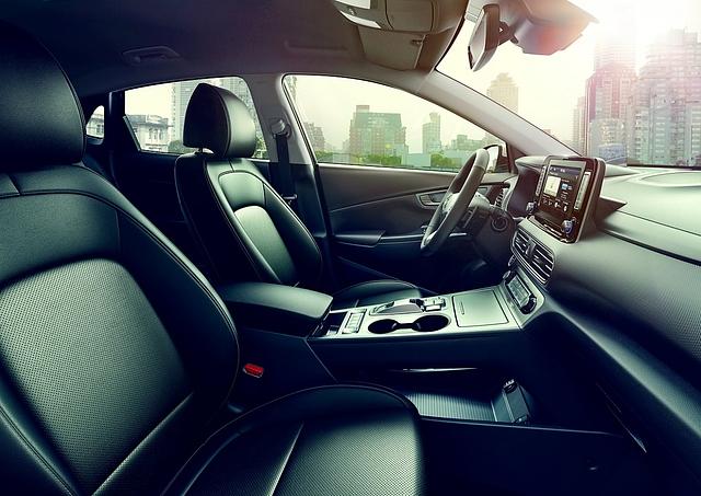 Der Innenraum des Hyundai Kona Electric