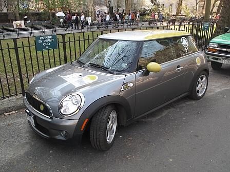 Elektroauto Mini E in New York