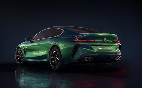 BMW Concept M8 Gran Coupé - Dreigestirn