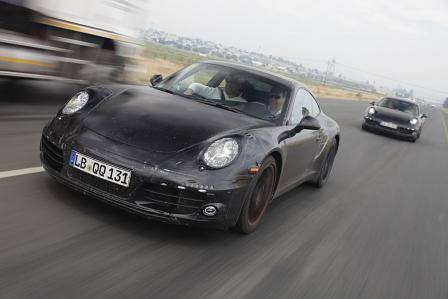 Prototypenerprobung Porsche 911 / Baureihe 991