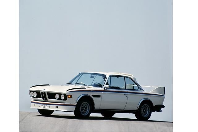 BMW 3.0 CSL mit Aerodynamik-Teilen ab 1973