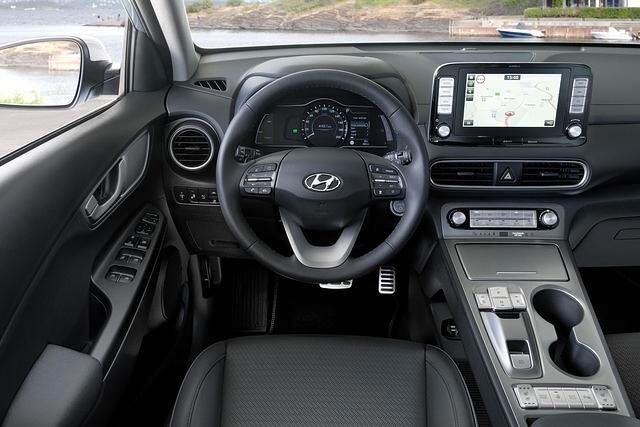 Aufgeräumt und modern: Der Arbeitsplatz im Hyundai Kona Electric