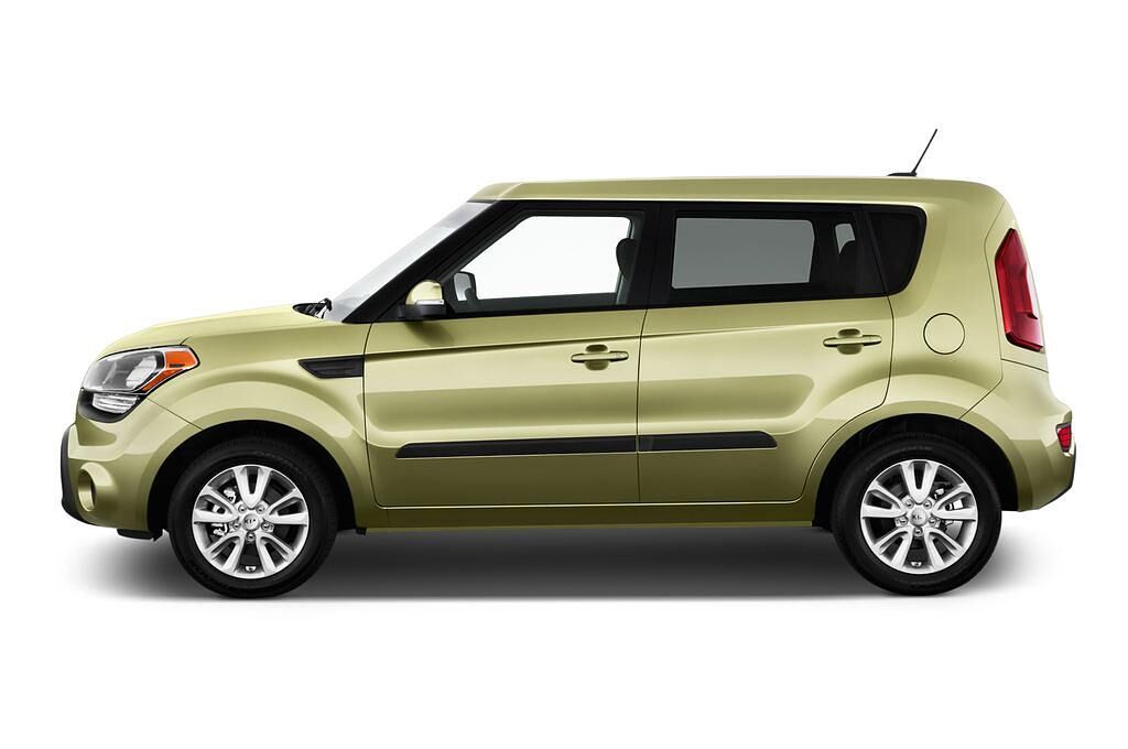 Kia Soul (Baujahr 2012) Attract 5 Türen Seitenansicht