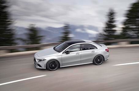 Mercedes A-Klasse Limousine  - Stufenschnitt für den Kompaktwagen 