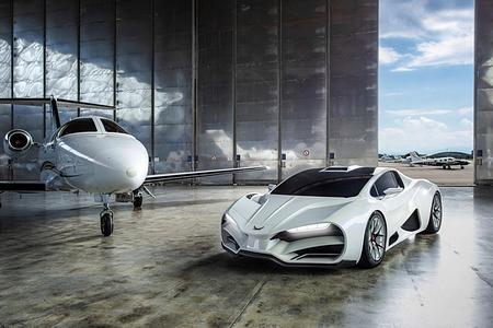 Hypercar Milan Red  - Supersportwagen aus Österreich 