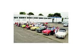 Besuch im AutoMuseum: Karmann Ghia Club Niederlande zu Gast