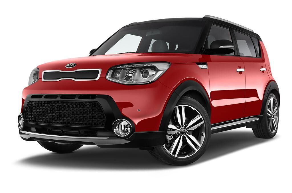 Kia Soul (Baujahr 2015) Spirit 5 Türen seitlich vorne mit Felge