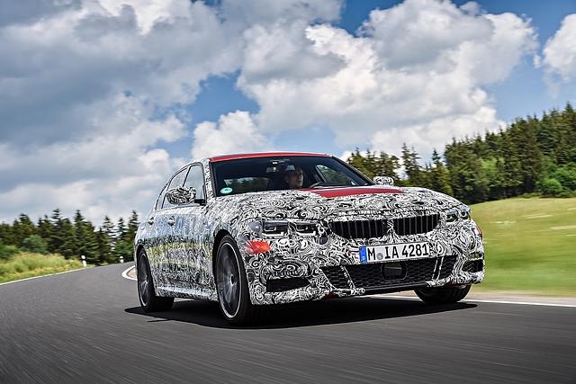 BMW 330i G20 Erprobung Nürburgring 2018
