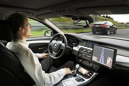 Autonomes Fahren - Im Wagen vor mir......