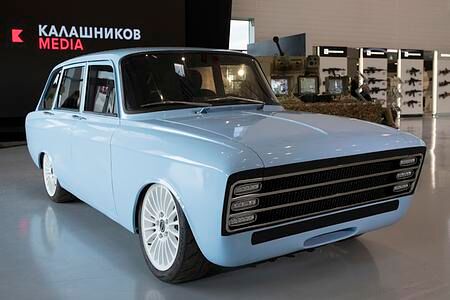 E-Auto-Studie Kalaschnikow CV-1 - Sputnik-Schocker der E-Mobilität