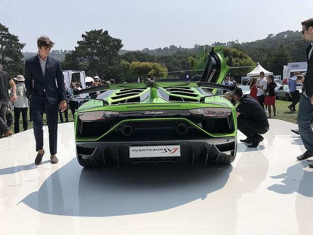 Der Lamborghini Aventador SVJ hat eine verbesserte Aerodynamik