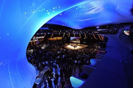 IAA-Messestand Mercedes 2009