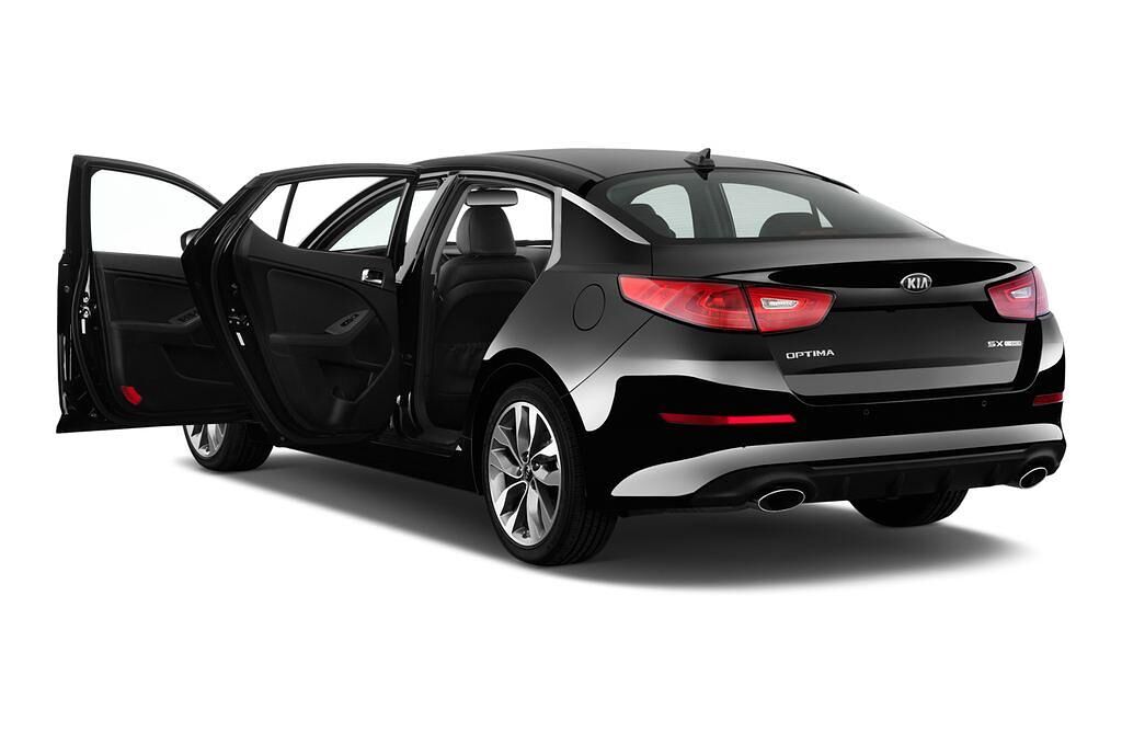 Kia Optima (Baujahr 2015) Edition 7 2WD AT 4 Türen Tür geöffnet