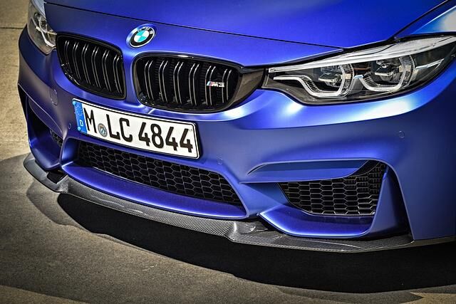 Die Carbon-Lippe stammt vom M4 GTS