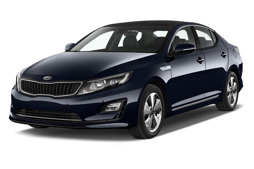Kia Optima (Baujahr 2015) Hybrid 4 Türen seitlich vorne