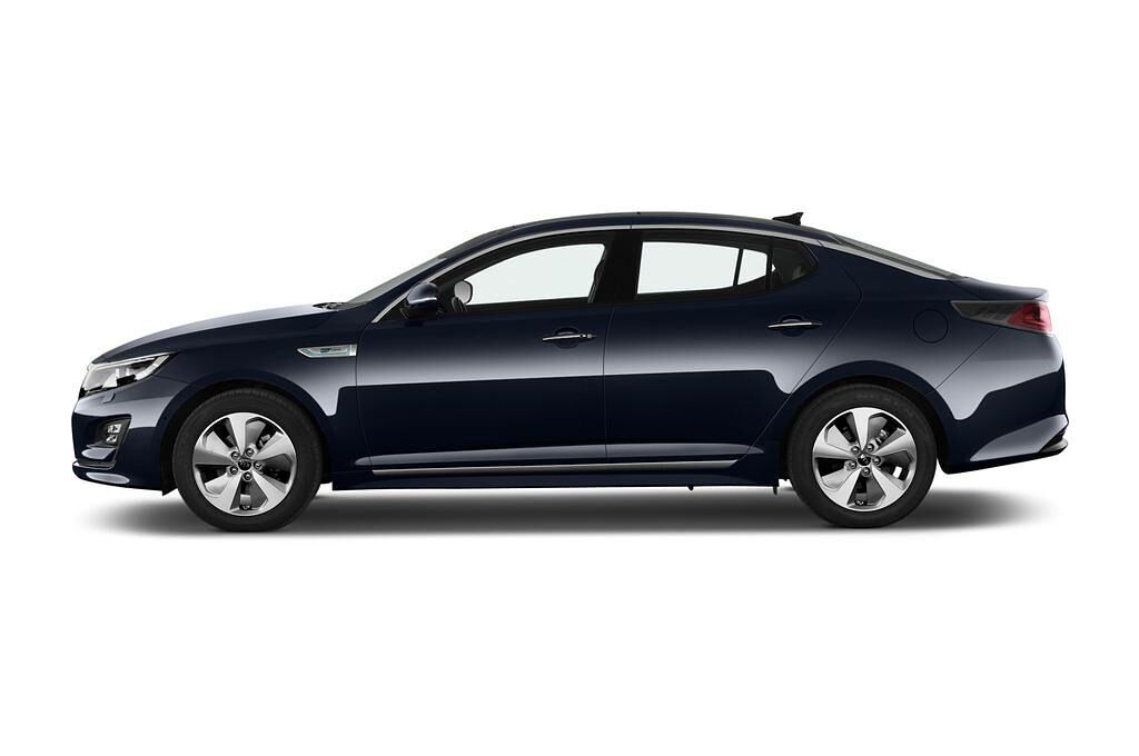 Kia Optima (Baujahr 2015) Hybrid 4 Türen Seitenansicht