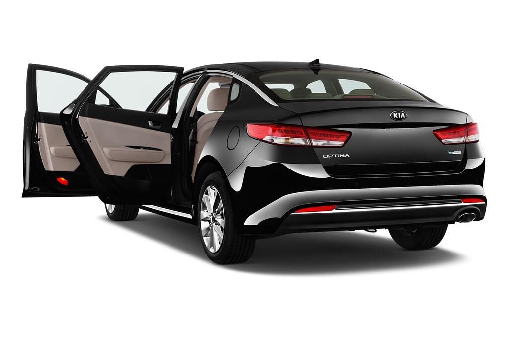 Kia Optima (Baujahr 2016) Spirit 4 Türen Tür geöffnet