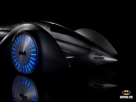 Batmobil aus der Batman Live-Show