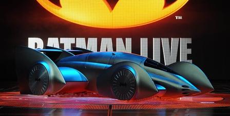 Batmobil aus der Batman Live-Show