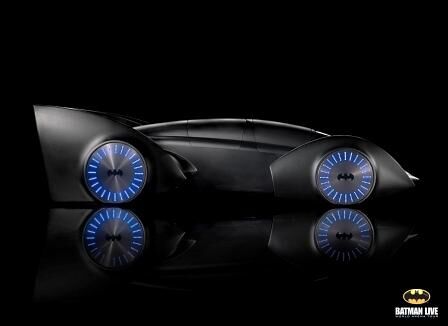 Batmobil aus der Batman Live-Show