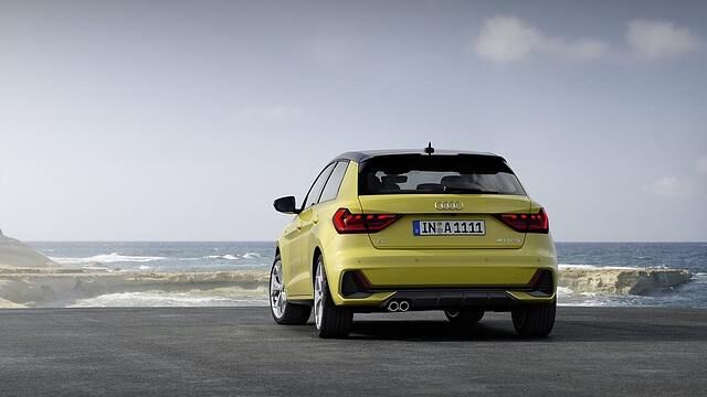 Audi A1 Modelljahr 2019 - auch das Heck mit Diffusor