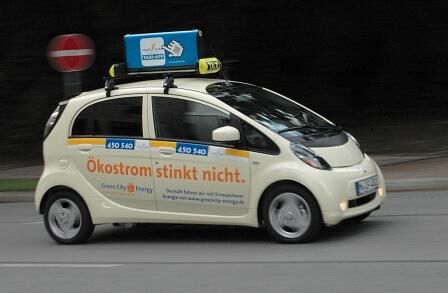Elektro-Taxi in München