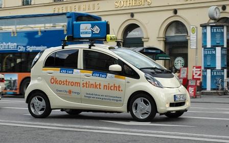 Elektro-Taxi in München
