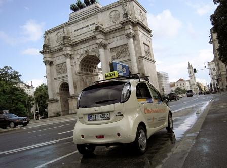 Elektro-Taxi in München