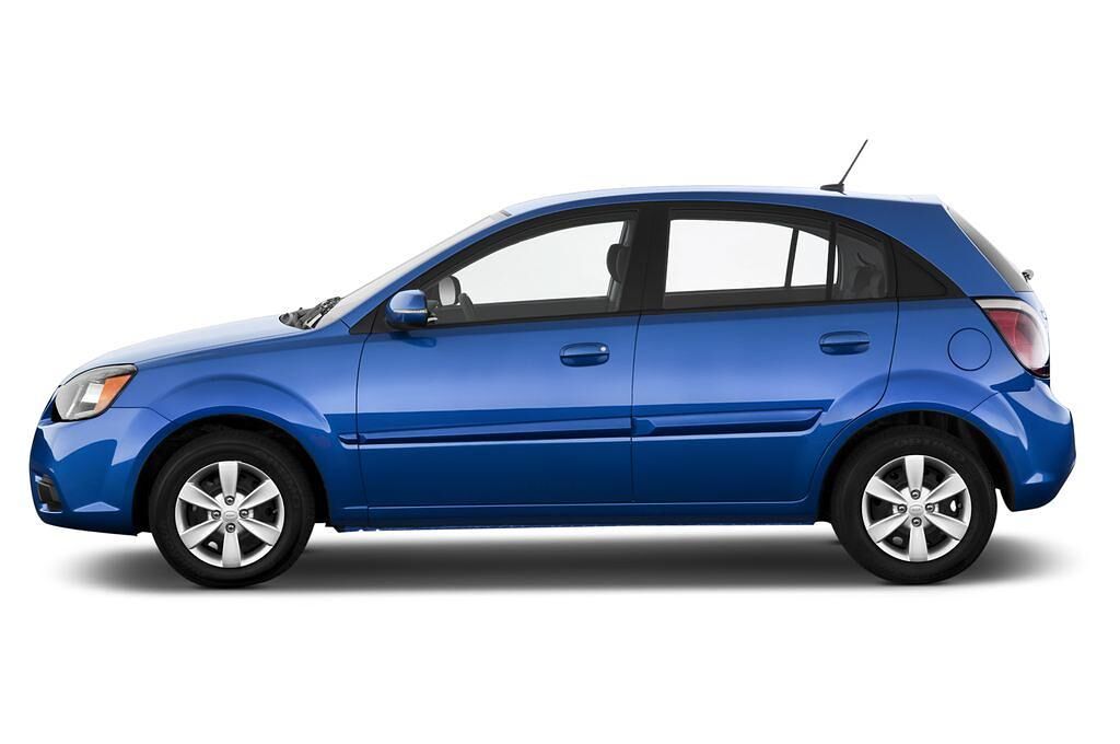 Kia Rio (Baujahr 2011) - 5 Türen Seitenansicht