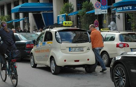 Elektro-Taxi in München