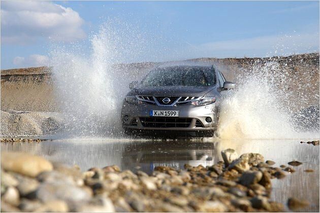 Dank serienmäßigem Allradantrieb auch Offroad zu Hause: Der Nissan Murano 2.5 dCi