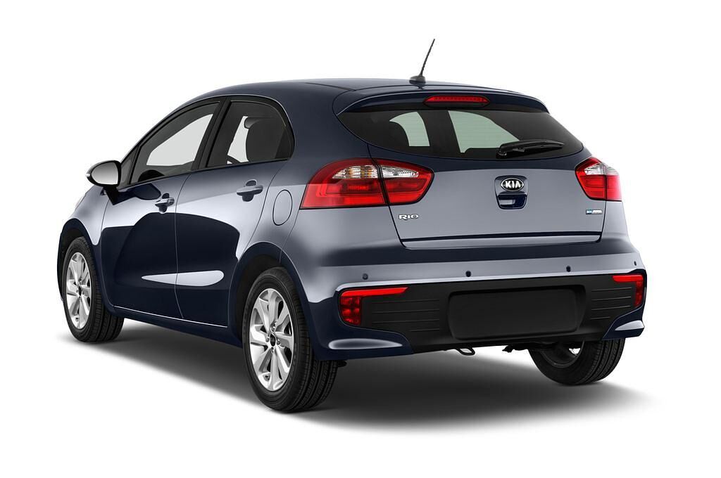 Kia Rio (Baujahr 2015) Dream-Team Edition 5 Türen seitlich hinten